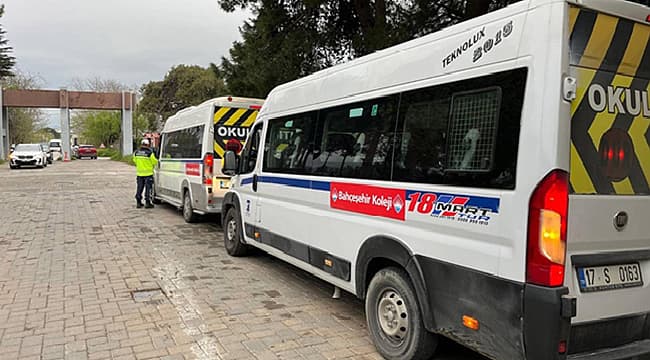 ÇANAKKALE'DE 23 BİN ARAÇ KONTROL EDİLDİ