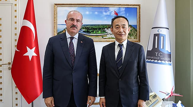 JAPONYA İSTANBUL BAŞKONSOLOSU IWAMA RYOJİ'DEN VALİ TORAMAN'A ZİYARET