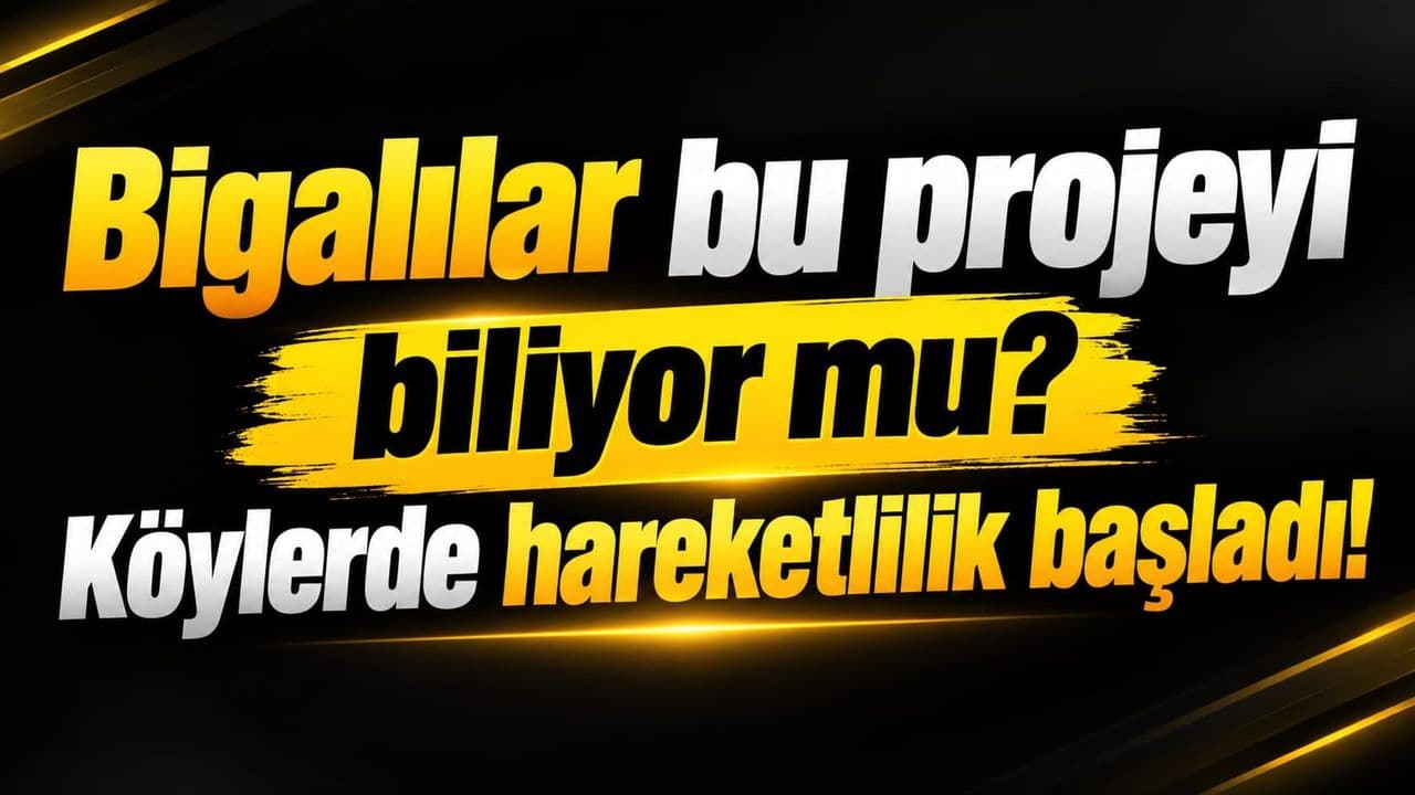 Çanakkale'nin Kırsal Kalbine Umut Tohumları: Biga'da "Köyümde Yaşamak İçin Bir Sürü Nedenim Var" Projesi Hız Kazandı
