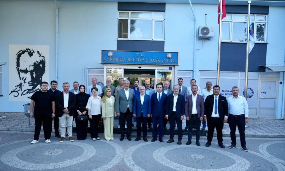 Ayhan Salman’dan Karabiga’ya ziyaret: Projeler ve yatırımlar görüşüldü