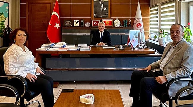 ÇTSO BAŞKANI SEMİZOĞLU'NDAN ÇEVRE VE ŞEHİRCİLİK İL MÜDÜRÜ BORCA'YA ZİYARET