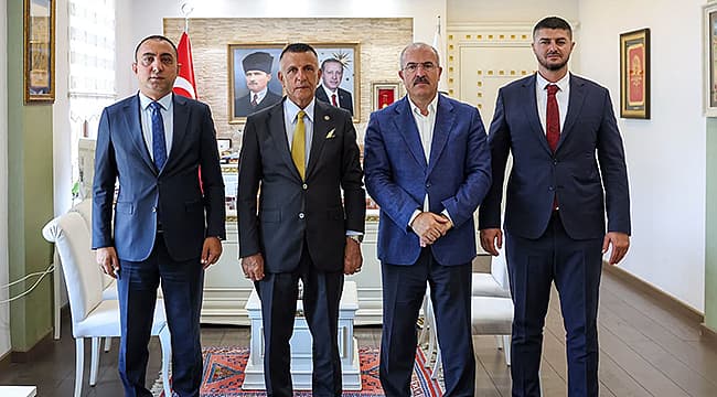 MHP HEYETİNDEN VALİ TORAMAN'A ZİYARET