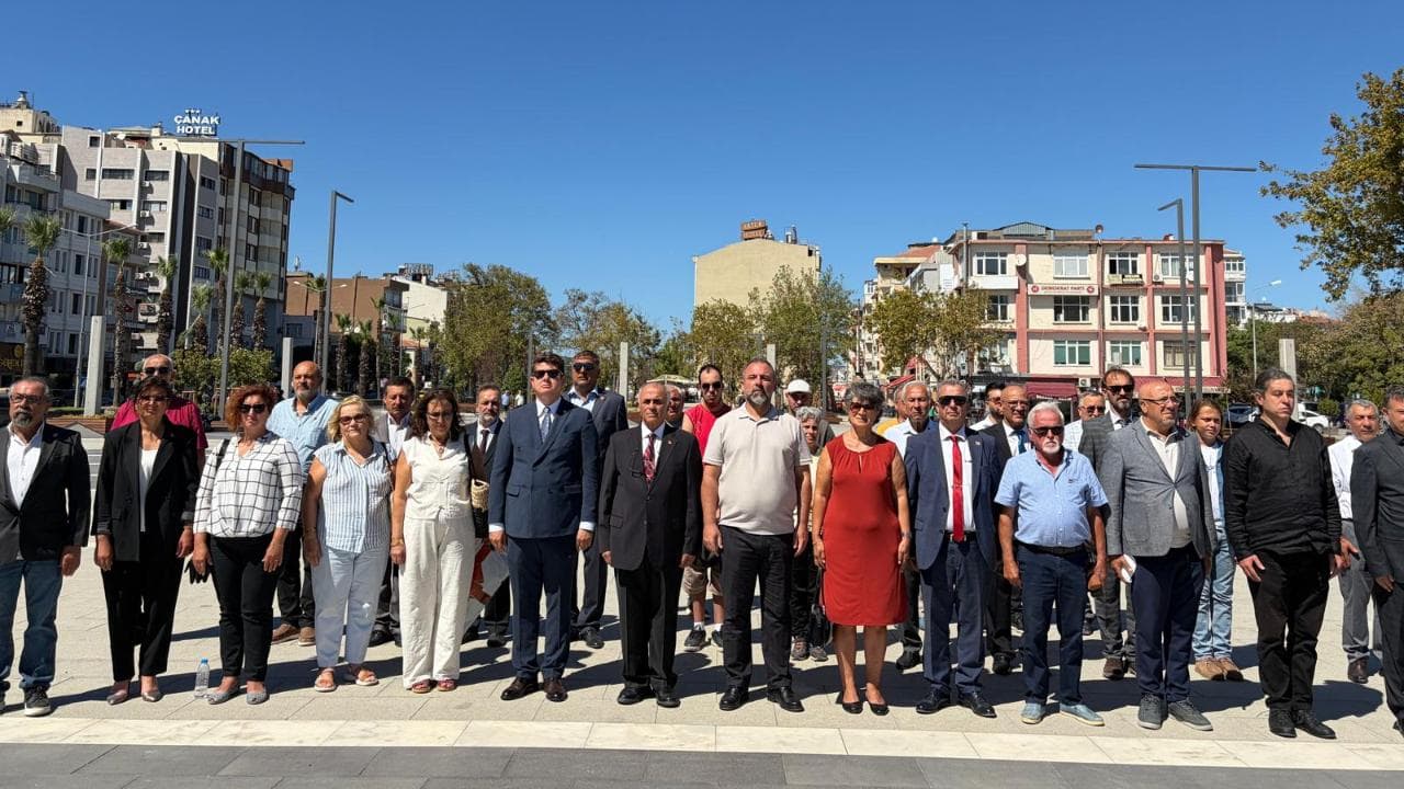 CHP’nin 103. kurum yıl dönümü Çanakkale’de törenle kutlandı