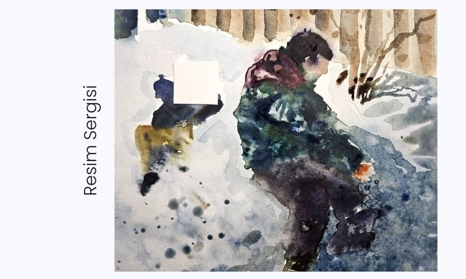 Ressam Mert Ateş'ten 'Hatırlamak ve Kayıp Arasında' Resim Sergisi