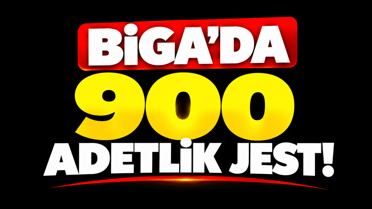 Biga’da 900 Ekmek Hediye Kampanyası