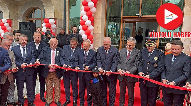 LAPSEKİ İLÇE EMNİYET MÜDÜRLÜĞÜ'NÜN YENİ HİZMET BİNASI AÇILDI