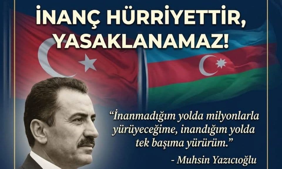 BBP Lapseki’den Azerbaycan’da Başörtüsü Kısıtlamalarına Karşı Açıklama