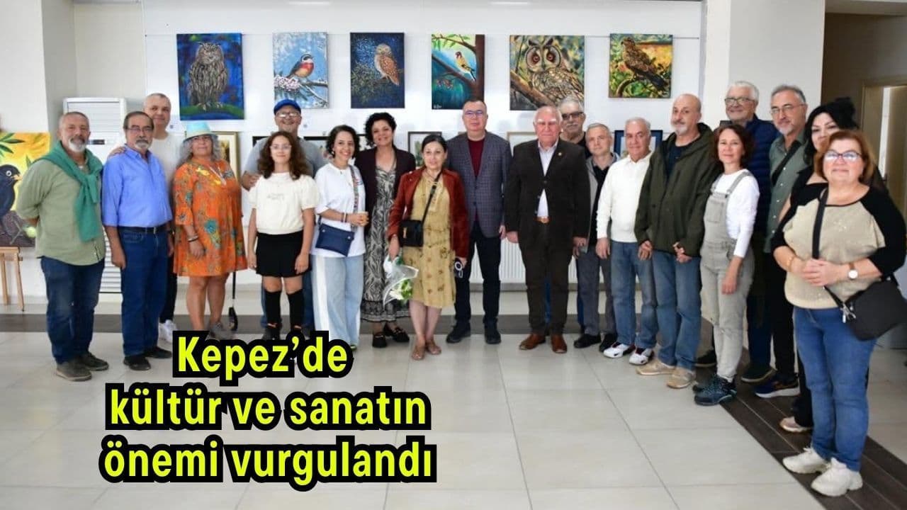 Kepez’de “Kaz Dağları’nın Fısıltısı: Kuş Düşleri” Sergisi Açıldı