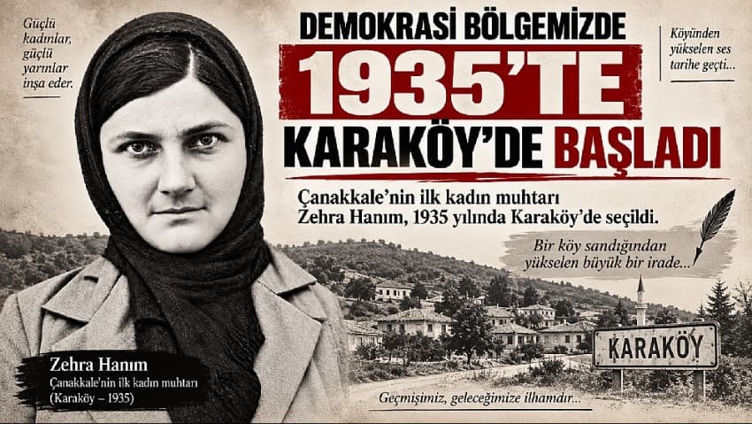 Demokrasinin Öncü Köyü Karaköy: 1935 Yılının İzleri
