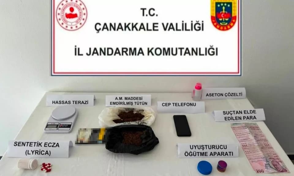 Çanakkale'de Uyuşturucu Operasyonunda 12 Kişi Yakalandı