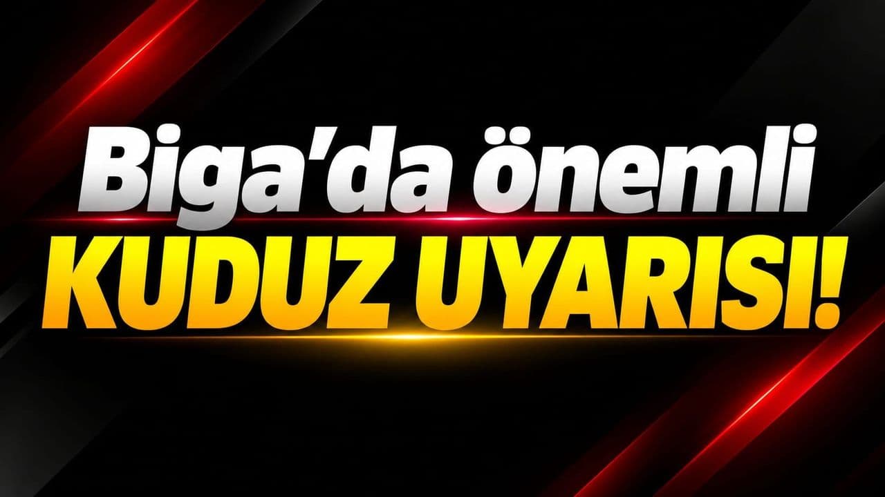 Biga'da Dünya Kuduz Günü Kapsamında Kapsamlı Bilinçlendirme: Hayati Uyarılar Yapıldı