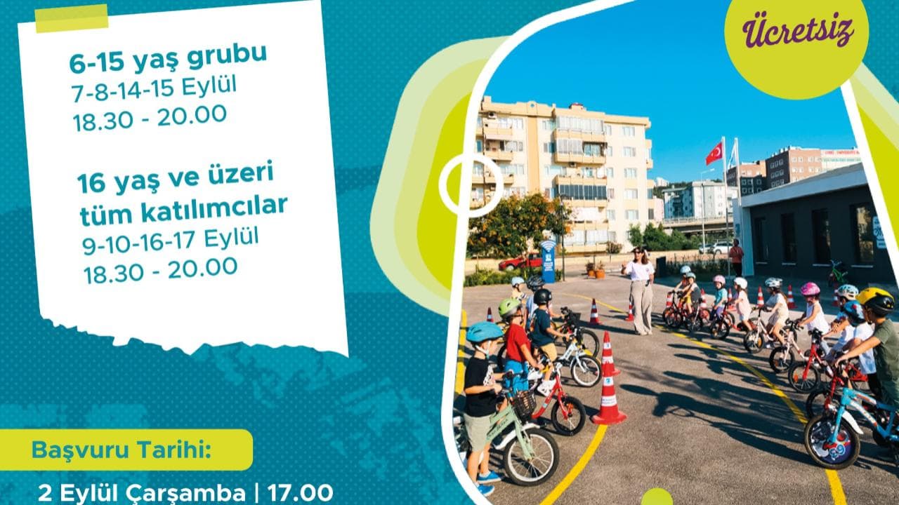 Çanakkale'de Pedal Devrimi Başlıyor: BİYAP'ta Ücretsiz Bisiklet Eğitimleri Devam Ediyor