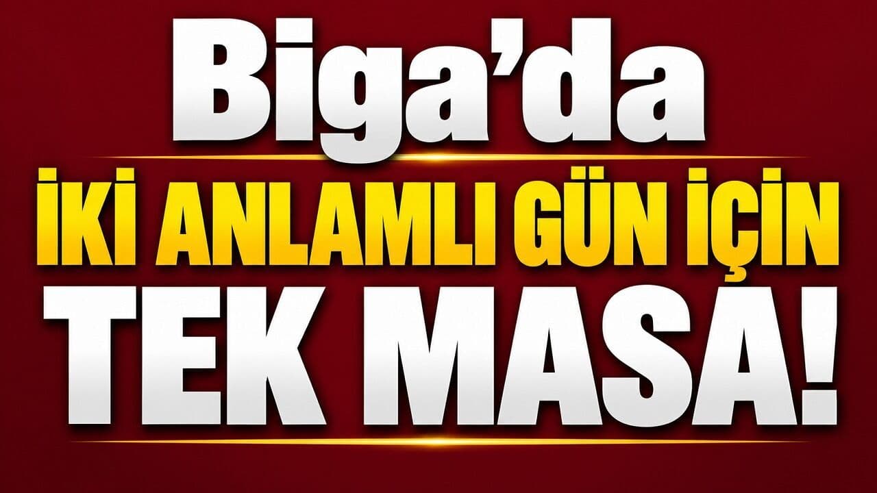 Biga'da Kurtuluş ve Gaziler Günü Kutlamaları İçin Kapsamlı Hazırlık Toplantısı Yapıldı