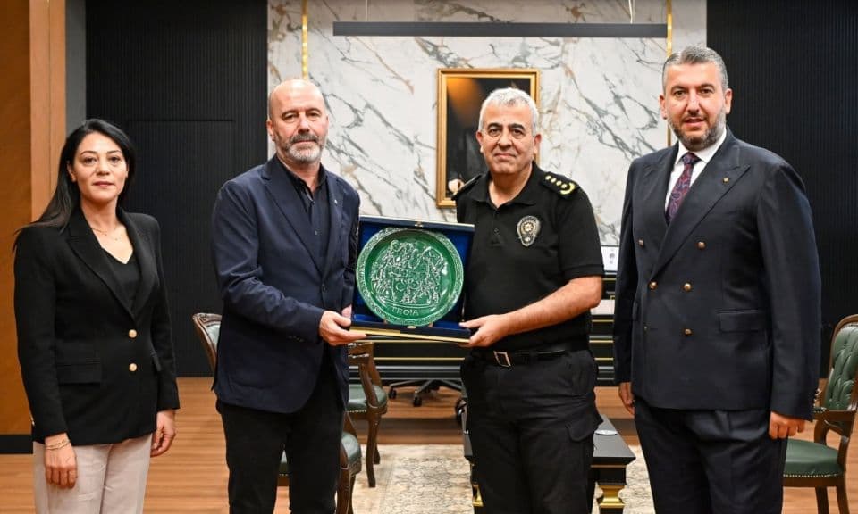Çanakkale OSB Yönetimi, Emniyet Müdürü Ergün Dağıstanlı’yı Karşıladı