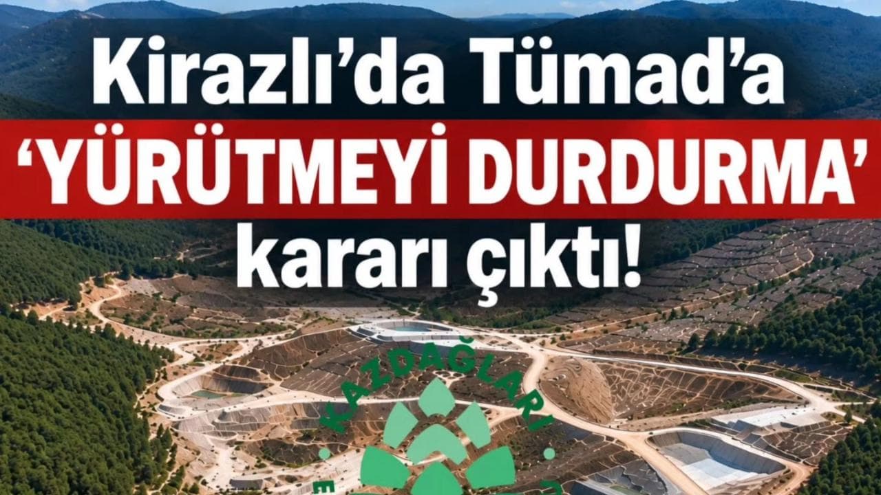 Kirazlı Altın Madeni'nde Yürütmeyi Durdurma Kararı: Çanakkale'de Yeni Gelişme