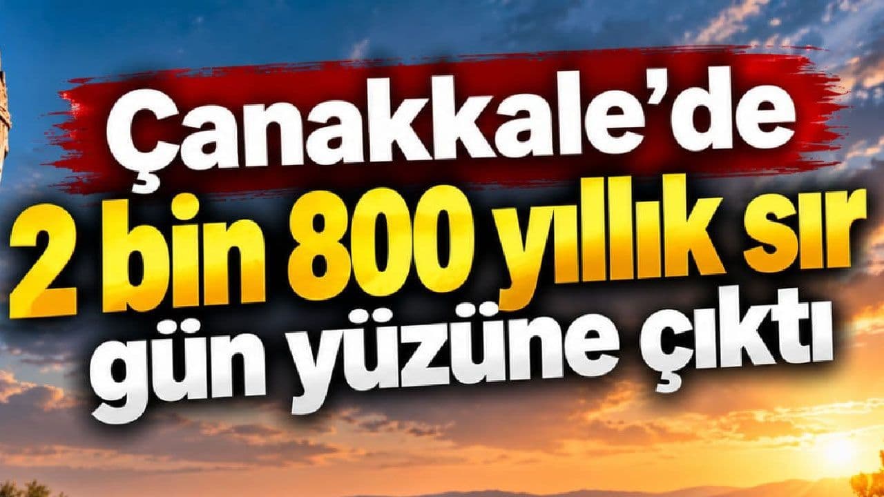 Çanakkale’de Troya’da 2 800 Yıllık Kemik Flüt ve 4 500 Yıllık İdol Başı Gün Yüzüne Çıktı