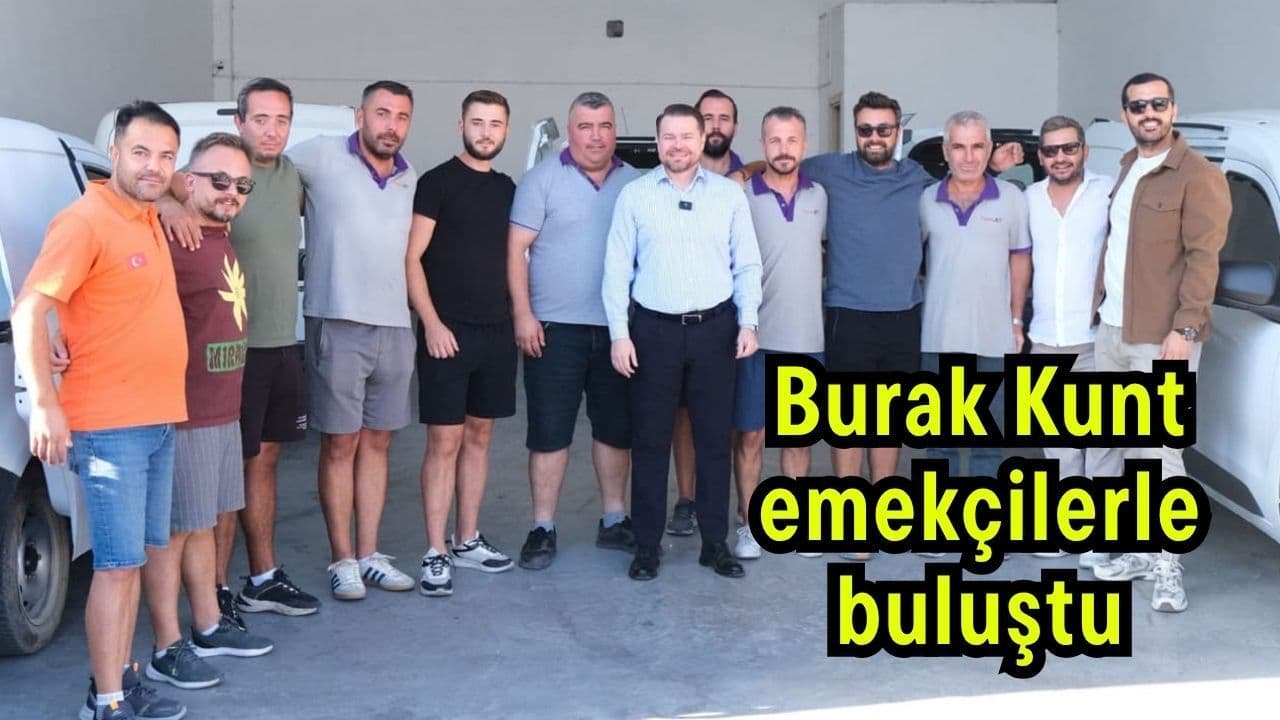 Burak Kunt, Çanakkale Sanayi Sitesi’nde Emekçilerle Görüştü