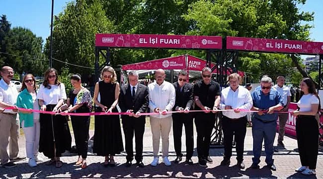 HANIMELİ EL İŞİ FUARI KAPILARINI AÇTI