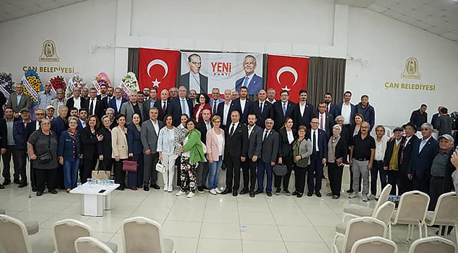YENİ Parti Çan İlçe Kongresi: İlhan Demiral Yeniden Başkan Seçildi, Belediye Başkanı Arslan’dan Değerlendirme
