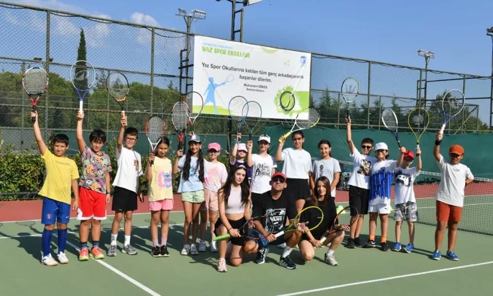 Çanakkale'de Çocukların Yaz Tatili Sporla Renkleniyor