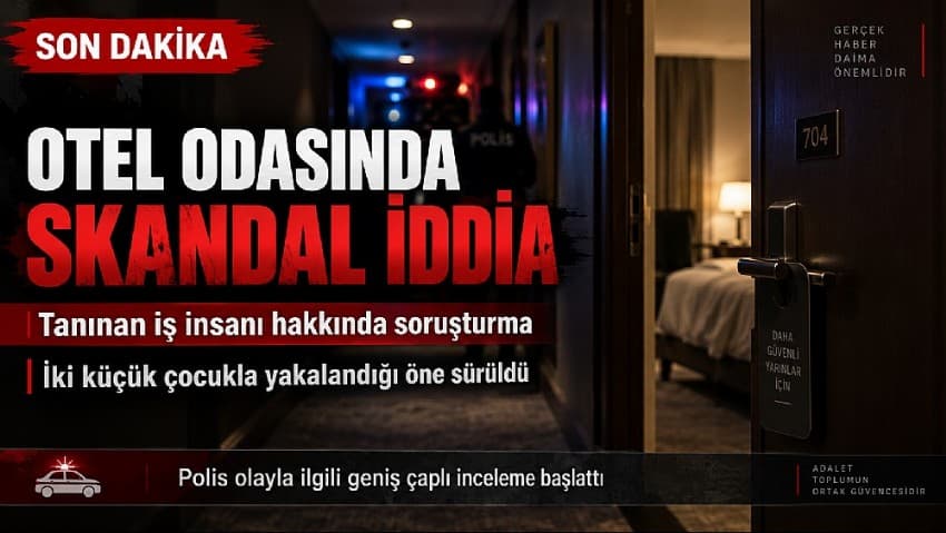 Gelibolu’da Otel Odasında Polis Baskını: İş Adamı ve İki Çocuk Gözaltında