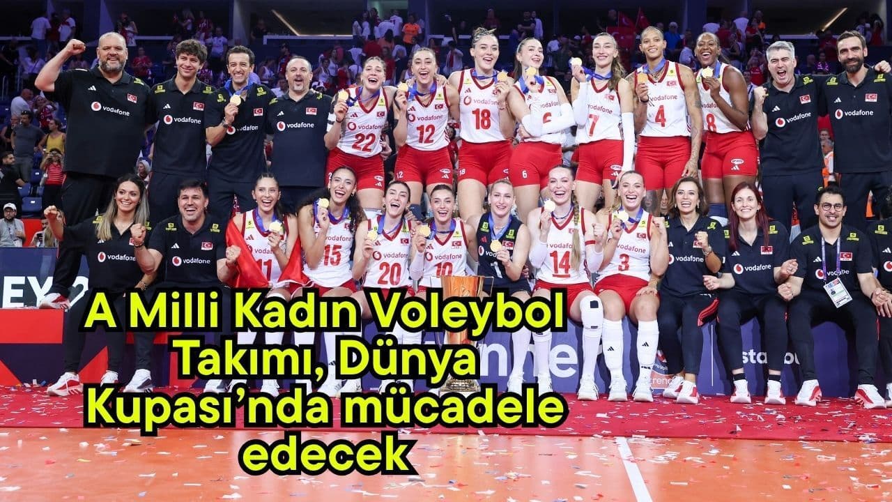 A Milli Kadın Voleybol Takımı 2027 Dünya Kupası’nda Çanakkale’ye Heyecan Getirecek