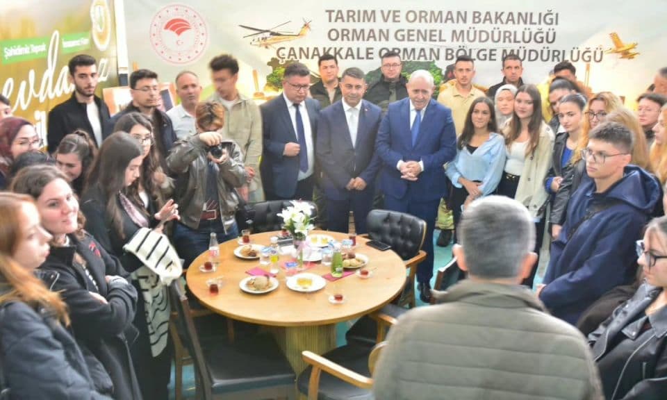 Çanakkale Orman Bölge Müdürlüğü Biga Fuarı’nda Çevre Bilinçlendirmesi Yaptı