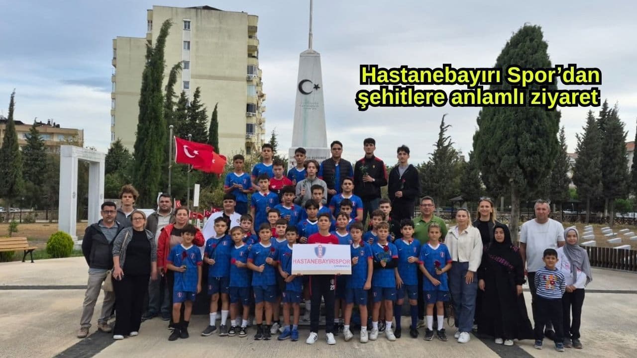 Hastanebayırı Spor Kulübü Şehitlik Ziyareti – Çanakkale Haberleri