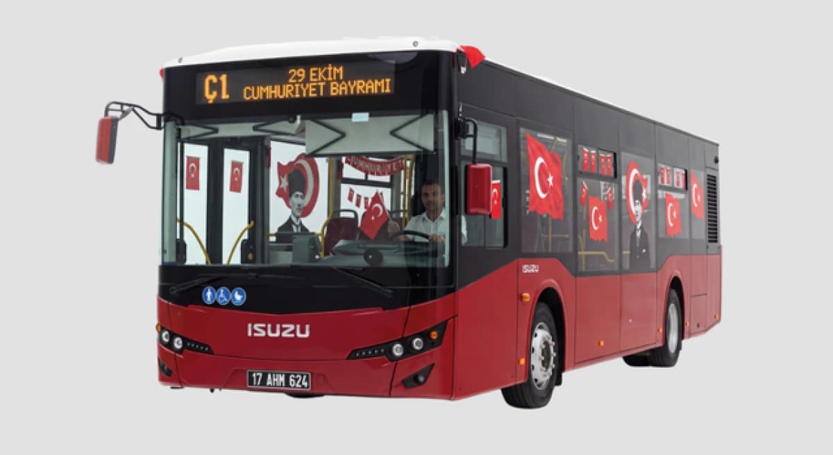 Çanakkale’de Cumhuriyet Bayramı Sırasında Siyah Plakalı Otobüsler Ücretsiz