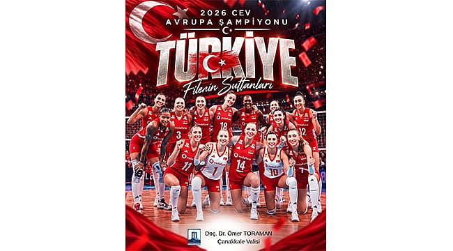 Filenin Sultanları Avrupa Şampiyonu Oldu! Çanakkale'de Büyük Kutlama