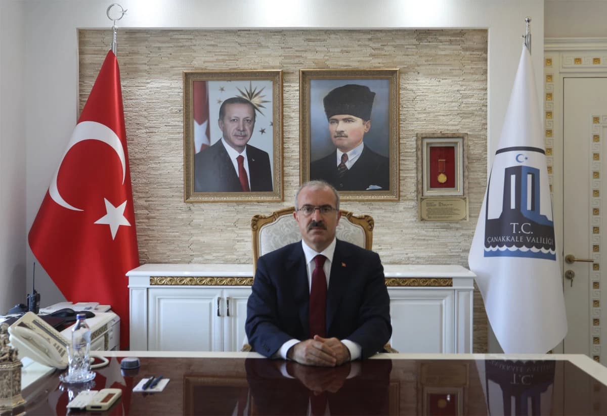 Çanakkale’de Vali Toraman’dan Cumhuriyet 103. Yıl Dönümü Mesajı