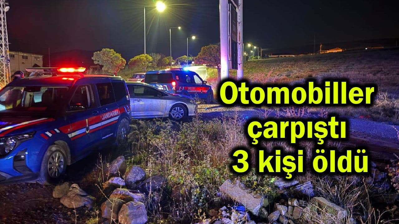 Çanakkale'de Otomobil Çarpışması: 3 Kişi Hayatını Kaybetti (Video)