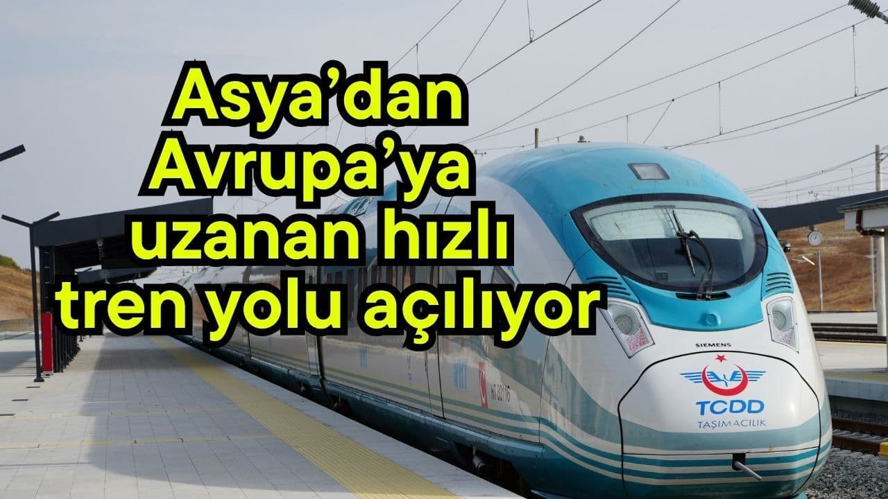 Çanakkale’ye Yeni Hızlı Tren Kapısı: Çerkezköy‑Kapıkule Hattı Açılıyor