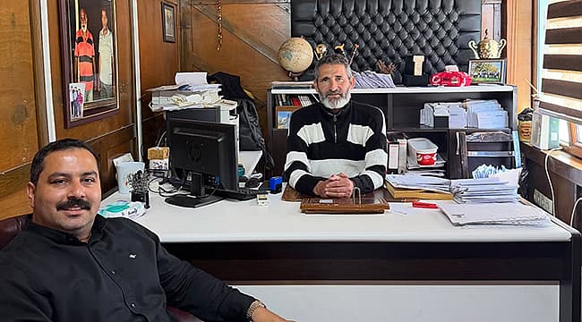 KENT KONSEYİ BAŞKANI FIRAT'TAN MUHTAR ZİYARETİ
