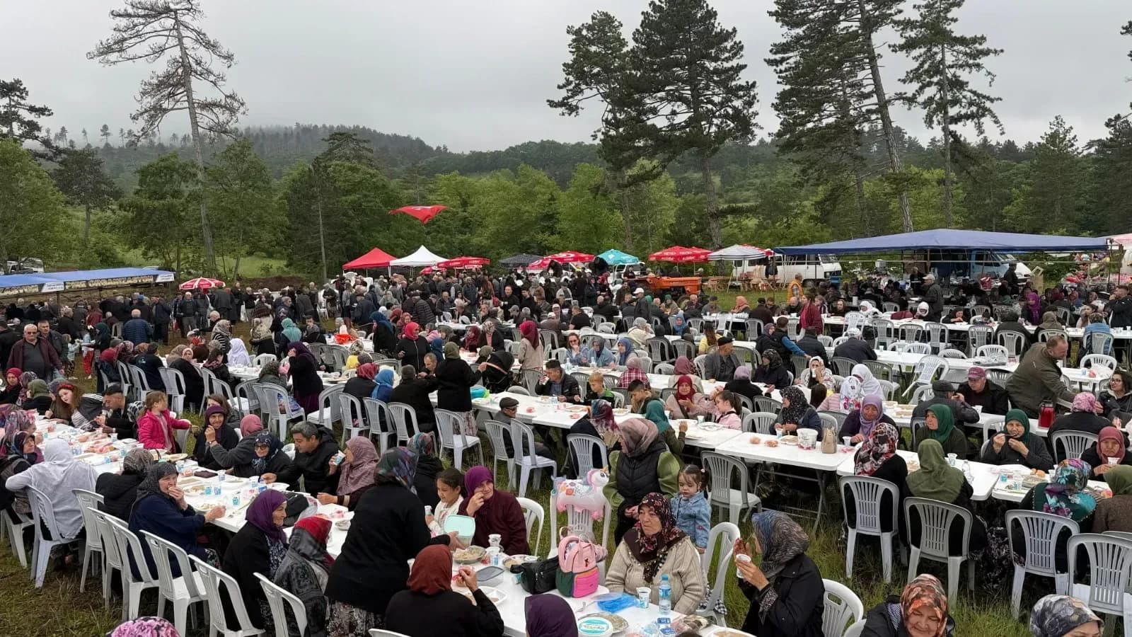 Çan'da Geleneksel Yörük Hayrı Düzenlendi