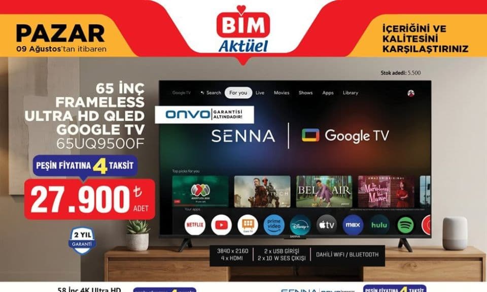 BİM'in Yeni Kataloğu Çıktı! 9 Ağustos 2026'da Neler Var?