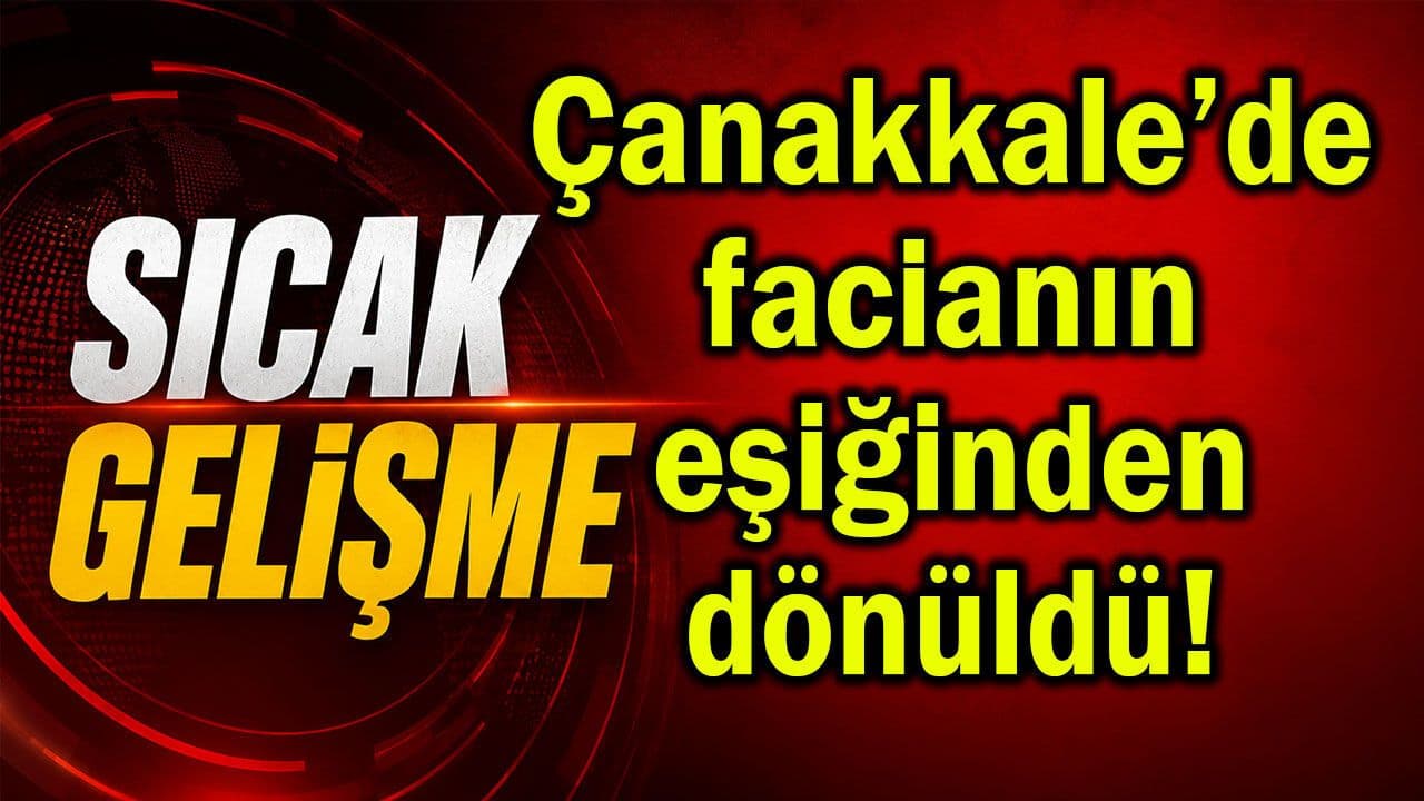 Çanakkale Umurbey’de Zincirleme Trafik Kazası: 4 Araç Çarpıştı, 4 Yaralı