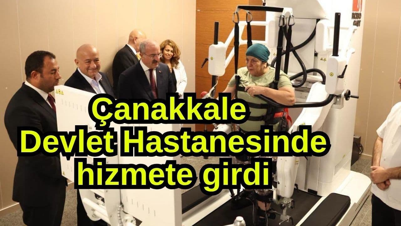 Çanakkale Devlet Hastanesinde faaliyete girdi