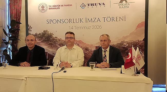 TRUVA BAKIR, 86 BİN YILLIK İNKAYA MAĞARASI KAZILARI İÇİN DESTEĞE DEVAM EDİYOR