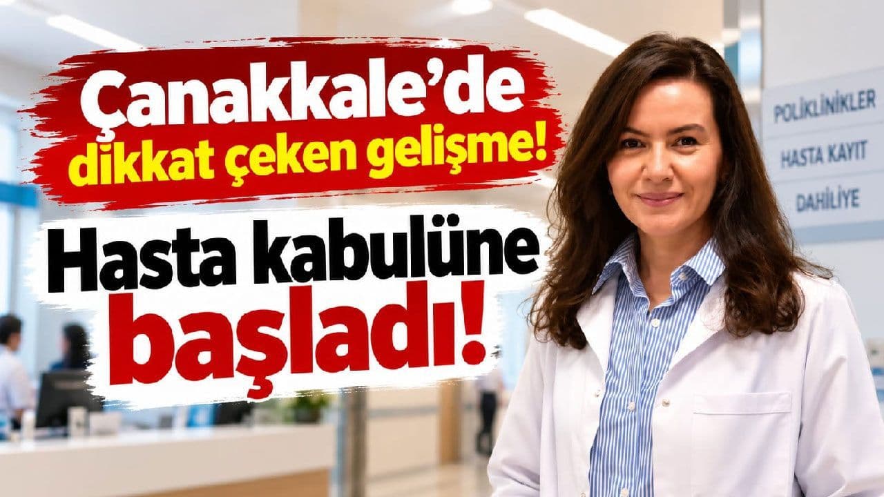 Çanakkale Mehmet Akif Ersoy Devlet Hastanesi’ne Perinatoloji Uzmanı Dr. Menşure Tonguç Katıldı