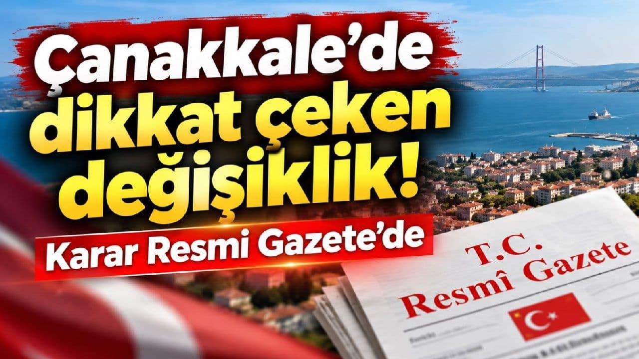 Çanakkale’de yargı çevrelerine getirilen yeni düzenleme