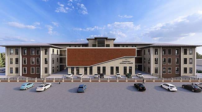 ÇANAKKALE MERKEZ HÜKÜMET KONAĞI'NIN YAPIM SÜRECİ BAŞLIYOR