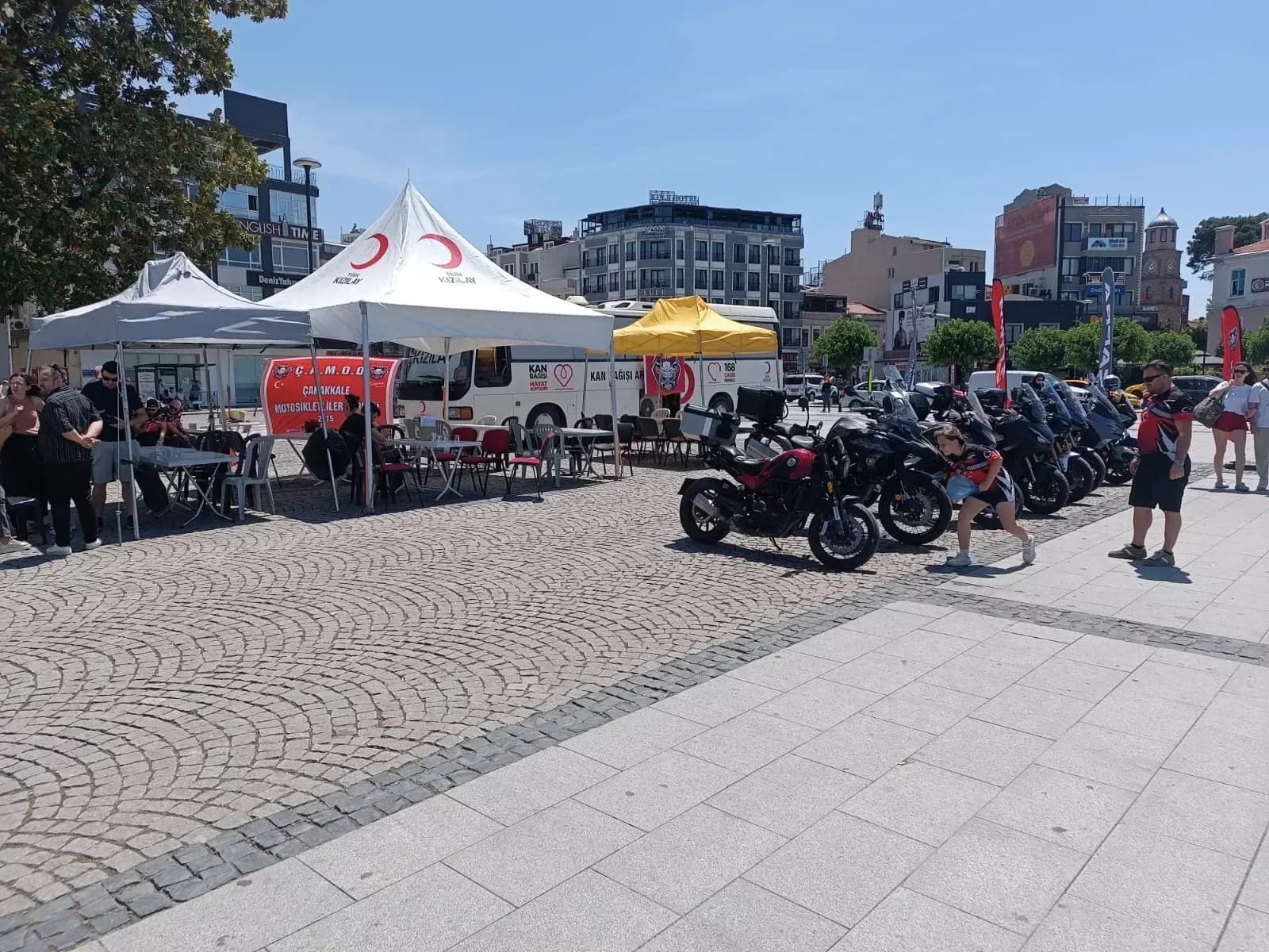 Çanakkale Motosikletliler Derneği Kan Bağışı Kampanyası
