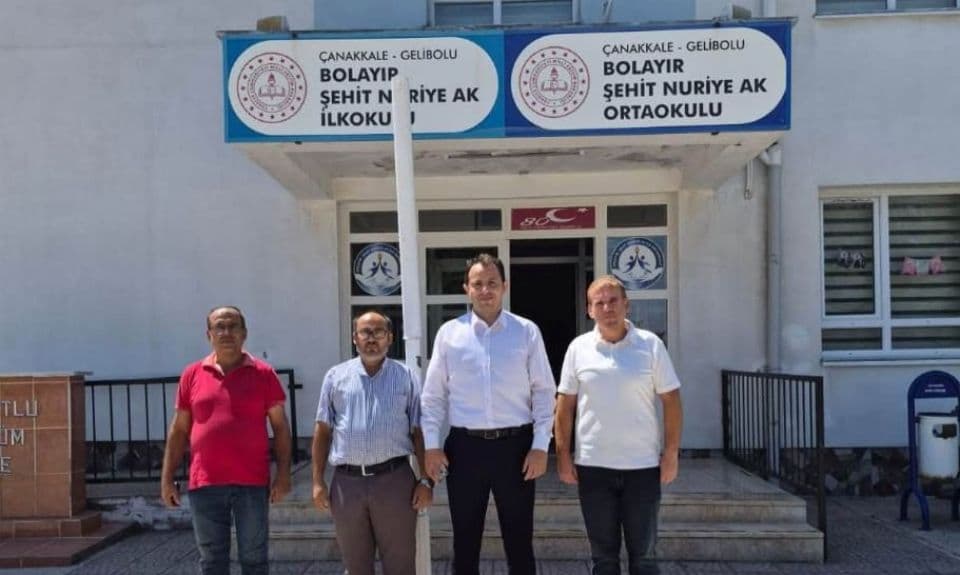 Gelibolu'da Okullar Yeni Döneme Hazır