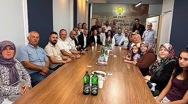 AK Parti Çanakkale Teşkilatı Kepez Belde Ziyaretinde Yerel Halkla Buluştu