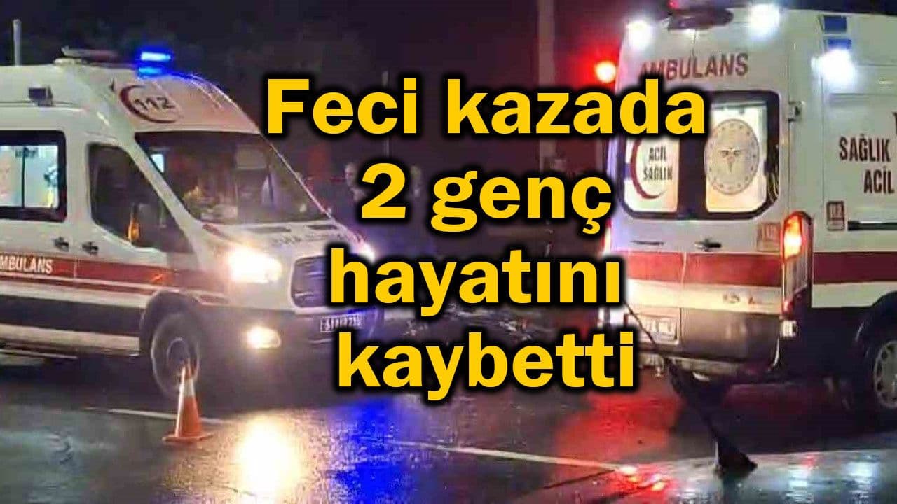 Çanakkale’de Trafik Kazasında 2 Genç Hayatını Kaybetti