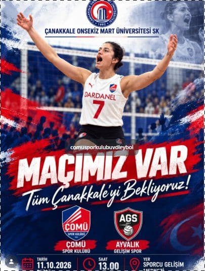 ÇOMÜ Kadın Voleybol Takımı Sahaya Çıkıyor!