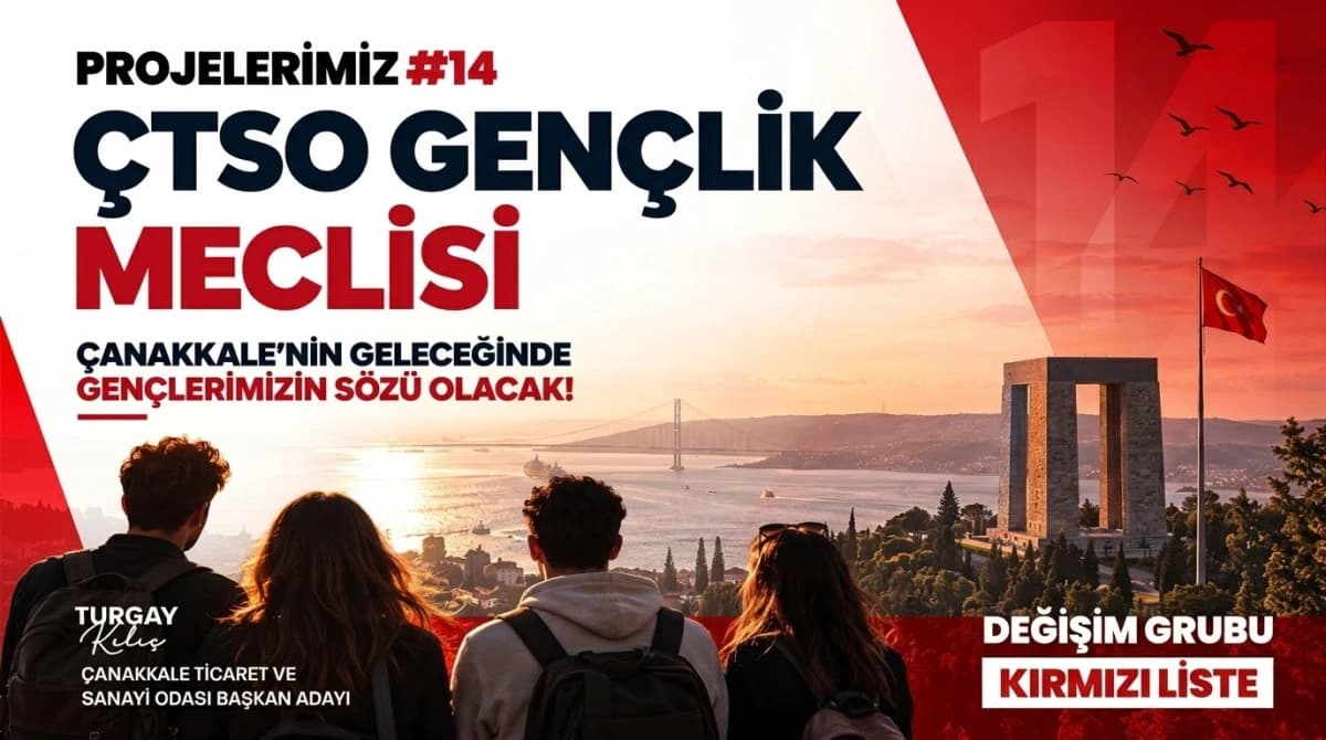 Çanakkale'de Gençlik Gündemi: Turgay Kılıç'ın 'Gençlik Meclisi' Projesi