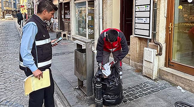 ATIK TOPLAMA SAATLERİNE YÖNELİK DENETİMLER SÜRÜYOR