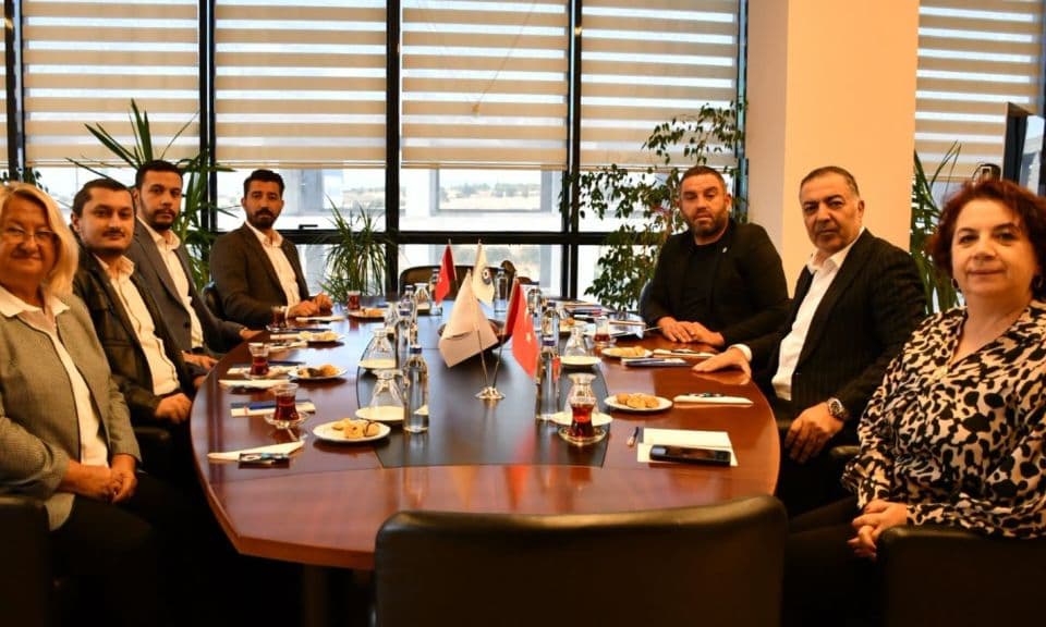 İnşaat Mühendisleri Odası Çanakkale Şubesi, ÇTSO'yu Ziyaret Etti